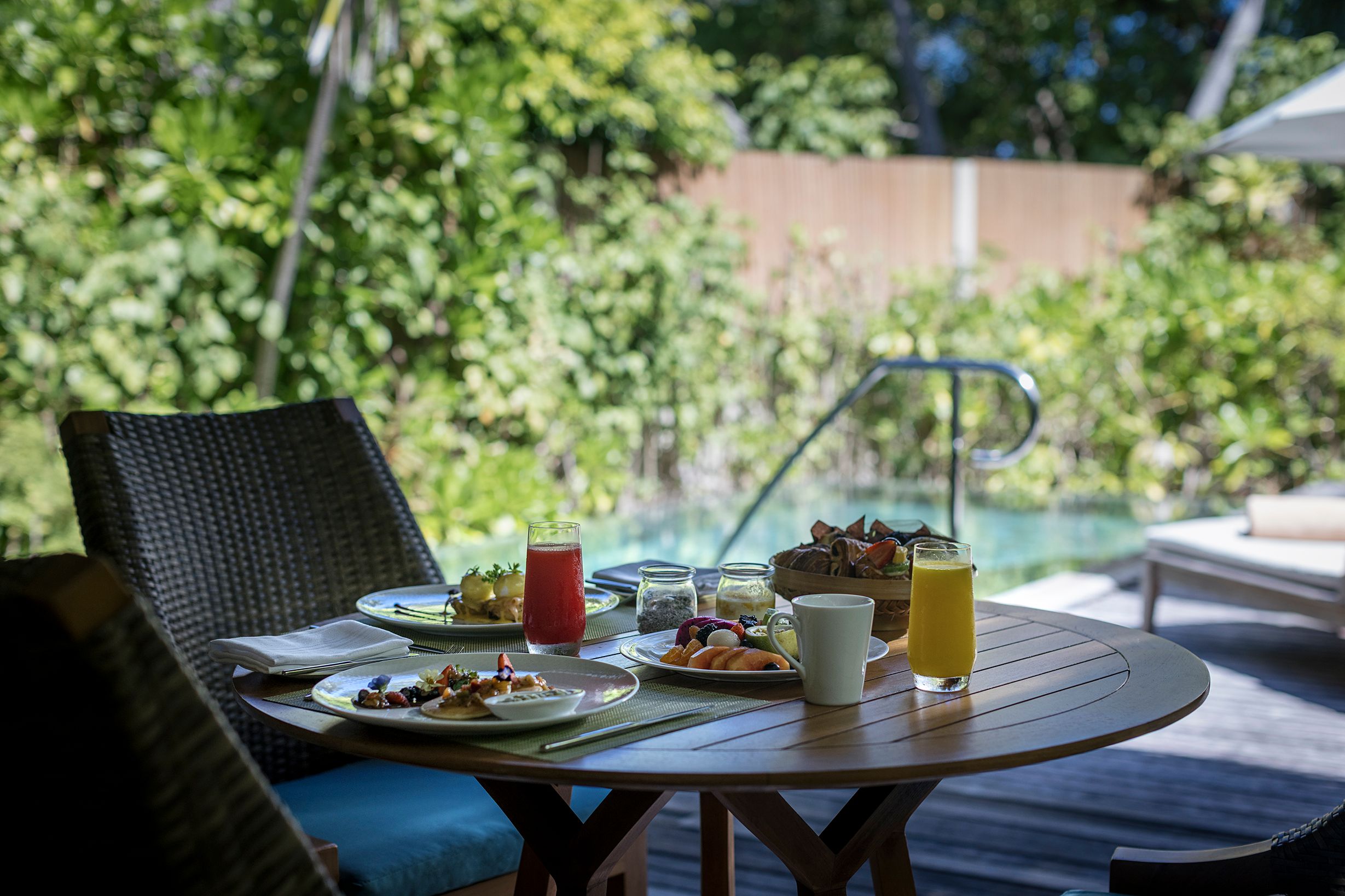 Baros in-villa breakfast