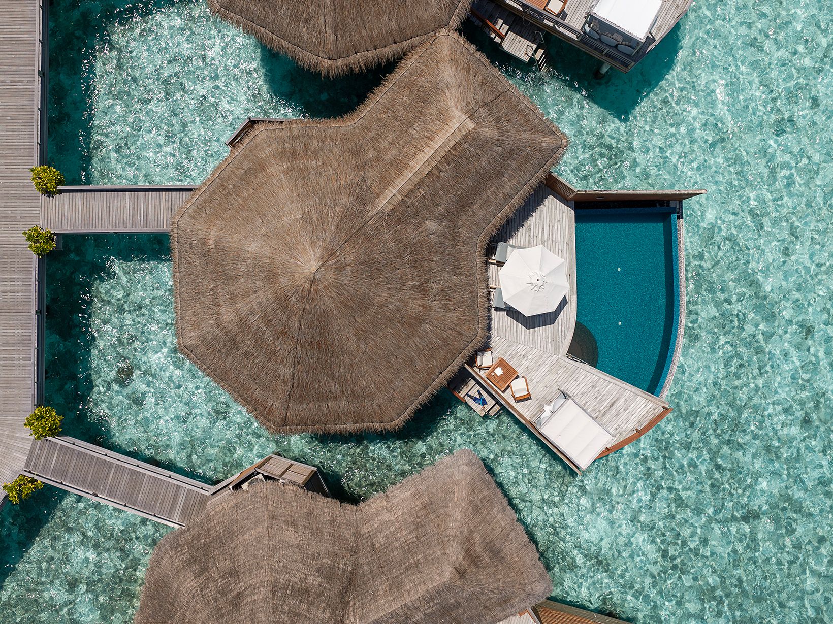 Baros water pool villa