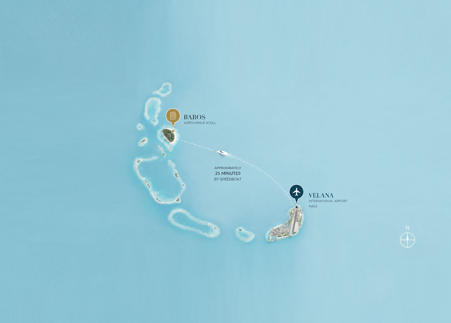 Getting here map