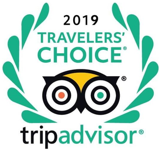 Tripadvisor Travellers' Choice 2019 badge