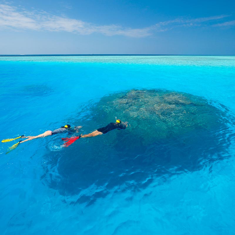 Exploring the Blue Waters at Baros Maldives 