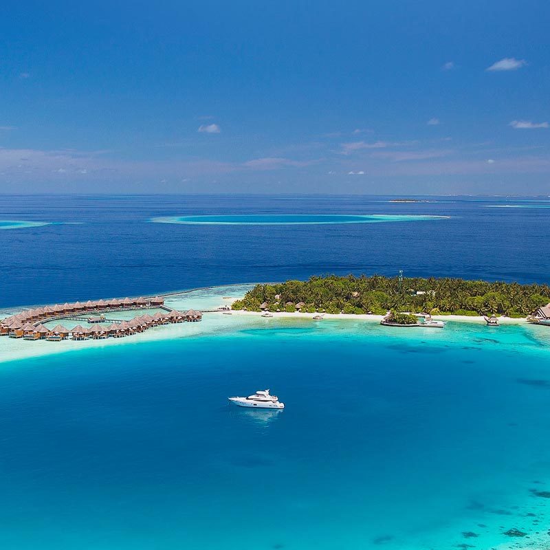 Luxury Island in Maldives 