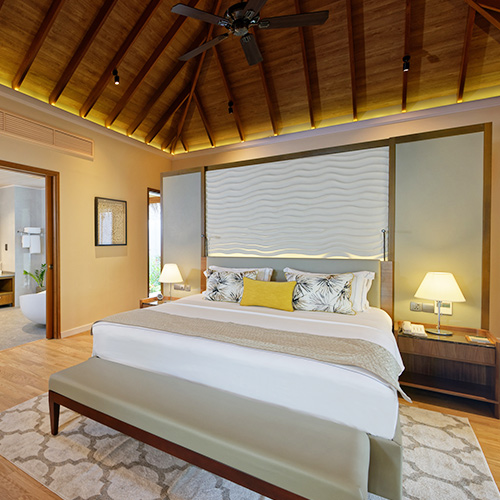 Baros Residence Bedrooms in Maldives