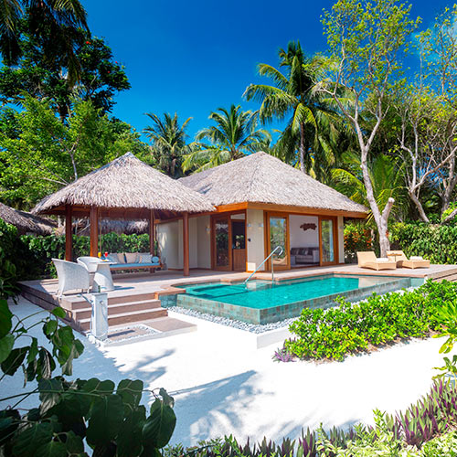 Baros Suite Entrance in Maldives