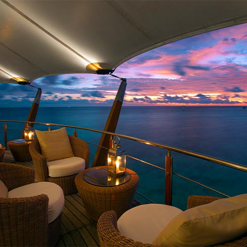 Lighthouse Lounge at Baros Maldives