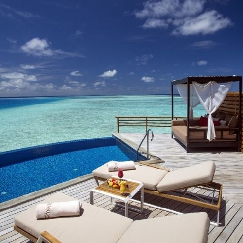 Amazing Blue Water Views at Baros Maldives