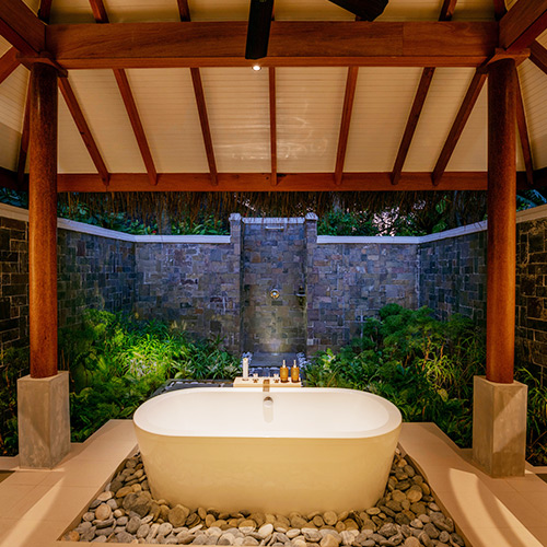 Bath Tub at Deluxe Rooms in Maldives