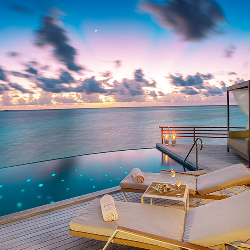 Sea View Decks at Baros Maldives