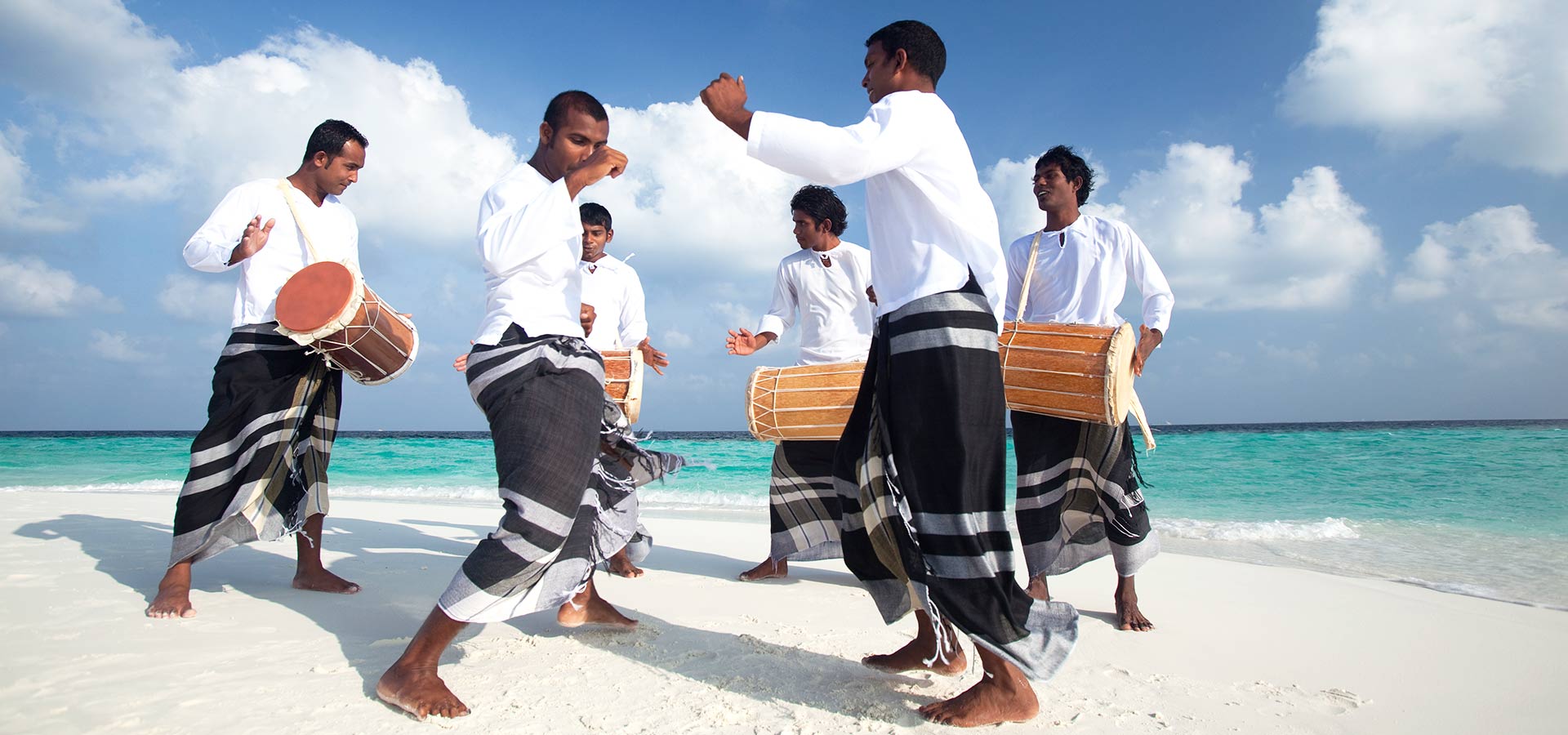 Drummer Performance  at Baros Maldives 