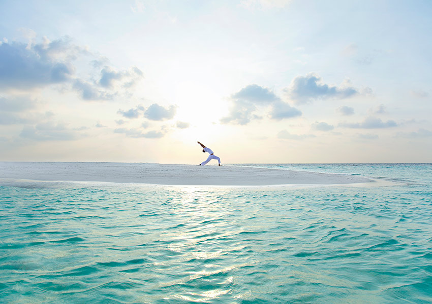 Yoga Sessions in Maldives