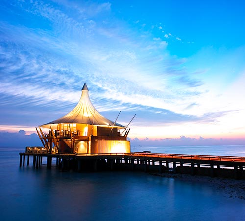 The Lighthouse Restaurant at Baros Maldives 