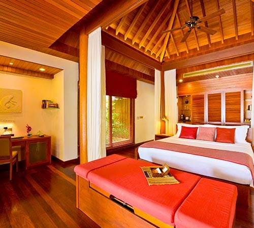 HIgh Roof Baros villas in Maldives with Luxury Furnishing