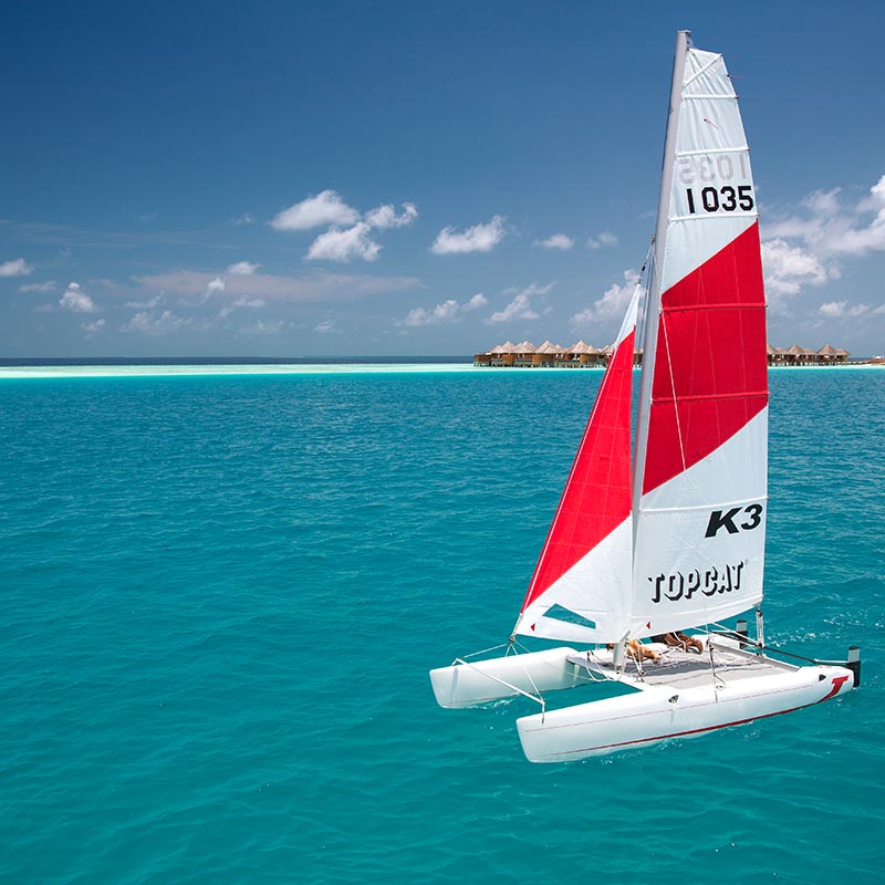 Catamaran Adventures at Baros Maldives